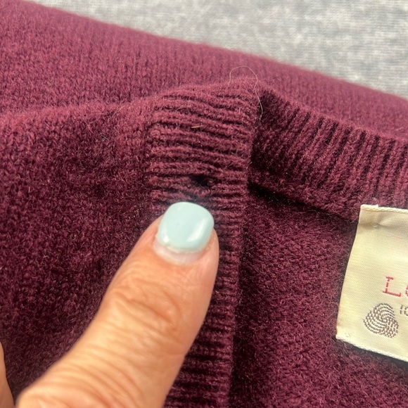 Vtg LORD JEFF Size XL 100% Virgin Australian Lambswool Sweater Vest USA Made - Picture 11 of 11